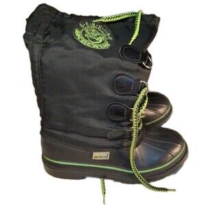 Arctic Cat Snowmobile Vintage Winter Boots Felt Liners Steel Shank UK SZ 4 US 6